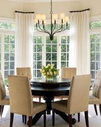 Traditional dining room furniture can imbue a room with the sense of opulence. Pair Pleated Semi Sheer Linen Drapes Extra Long Curtains Two Storey Off White Bleached Linen Unlined In 2021 Dining Room Table Transitional Dining Room Traditional Dining Rooms