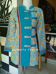 Baju batik muslim aneka baju dress batik muslim model terbaru 2020, koleksi segera !!! Blous Batik Di 2020 Model Pakaian Guru Desain Blus Pakaian Wanita