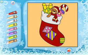 Your kids will really enjoy coloring the unique stockings and presents. Christmas Stocking Coloring Page Printables Apps For Kids