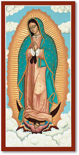 Blessed Virgin Mary Icons Our Lady Of Guadalupe Icon Monastery Icons This was probably the aztec painter marcos cipac de aquino who was active in mexico at the time the image of guadalupe appeared. our lady of guadalupe icon