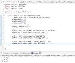 It is found in the java.util package. Java Arraylist To Array Journaldev