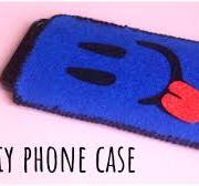 How To Make Phone Case / Cover | Felt Mobile Phone Case DIY