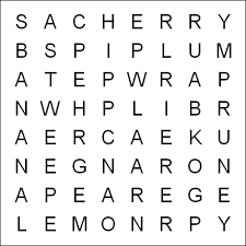 A group of interesting words are hidden in the grid. View 36 Printable Word Puzzle Games For Kids