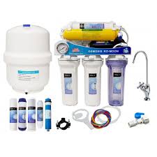 Pompe del vuoto professionali, bistadio, con elettrovalvole, vacuometro. Impianto Osmosi Inversa Moon75 Line A 6 Fasi Con Pompa E Membrana 75 Gpd Www Depuragua Com