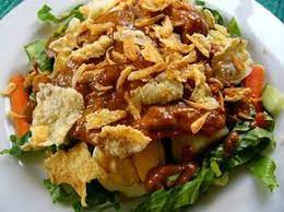 Gado Gado Voedsel Ideeen Gado Gado Indonesisch Eten
