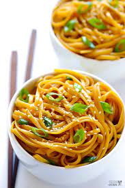 Sesame Noodles Gimme Some Oven Recipes Food Cooking