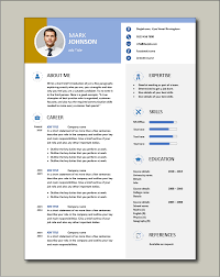 Download our contemporary resume templates absolutely for free. Free Cv Template 46
