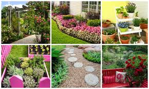 The rusty wheelbarrow becomes a rich haven for a large hosta, while some of your favorite mosaic pots hold your other plant friends. 27 Super Cool Backyard Garden Ideas Photos
