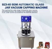 Bzx-65-4 4 Head Semi Automatic Glass Jar Vacuum Capper ...