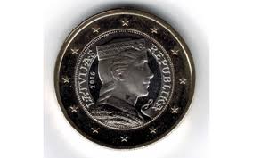 The latvian lat joined the exchange rate mechanism (erm ii) on 2 may 2005, and observed a central rate of 0.702804 to the euro with. Latvia 1 Euro 2016 Unc Eurocoinhouse