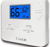 Non Programmable 24v Digital Room Thermostat Changeover Alre 24v Room  Thermostat Digital Non-Programmable