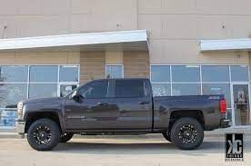 Xd Monster 18x9 0 Wheels Mounted With Toyo Open Country At2 Tires On Leveled 2014 Silverado Z7 2017 Chevrolet Silverado 1500 2014 Silverado Chevrolet Silverado
