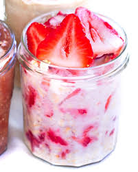 Almond milk at least gives you a bit of that creamy texture with a much lower calorie count. Overnight Oats 15 New Recipes