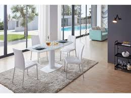 Modern Contemporary Lacquer Wood Glass White Dining Tables Modern Dining Room Set Modern Dining Room Dining Sets Modern