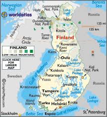 Finland Maps Facts Finland Oulu Map