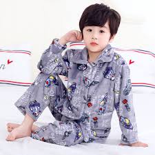 Pour être à l'aise dans son pyjama, on le choisit un brin large avec un cordon ajustable à la taille et des poches latérales. Pyjama Chaud D Hiver En Flanelle Pour Enfants Ensemble Pour Bebes Garcons Et Filles De 2 A 12 Ans Aliexpress