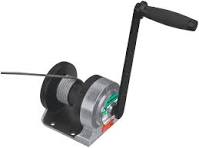 Manual Worm Gear Winch for Lifting Loads up to 300kg
