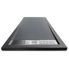Receveur De Douche Extraplat Rectangulaire L 120 X L 80 Cm Resine Anthracite Ur Receveur De Douche Douche Et Douche Leroy Merlin