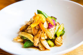 Nobu Squid Pasta With Light Garlic Sauce Recipe Squid Pasta Garlic Sauce Recipe Food