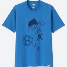 Captain Tsubasa Oozora Tsubasa Blue Ver T Shirt Jump 50th Uniqlo