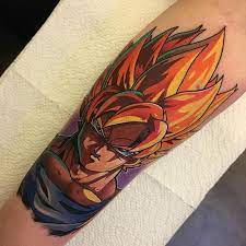 Goku super saiyan blue tattoo on leg. 300 Dbz Dragon Ball Z Tattoo Designs 2021 Goku Vegeta Super Saiyan Ideas