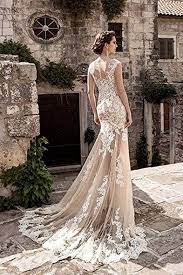 15 Detachable Train Wedding Dresses Under 200 Dollars For Brides Who Want A Removable Train Chiclypoised Sheer Wedding Dress Lace Mermaid Wedding Dress Detachable Train Wedding Dress