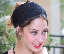 Elastic Lace Headbands for Women