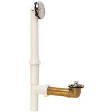 How do you change drain in bathtub? Sayco Part Pvc156x Sayco Lift And Spin Bathtub Drain Assembly With Brass Shoe Shower Drains Home Depot Pro