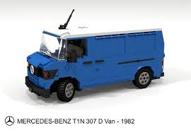 Mercedes Benz T1n 307 D Van 1982 Lego Truck Van Lego Cars