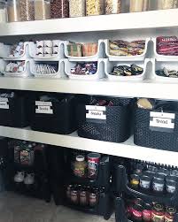 Pantry Reset Brand New Labels Tip Labeling Bins Is A Low Cost Way To Help Any Storage System Run Effi Wall Storage Unit Wall Storage Storage System