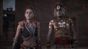 Aloy And Sun King Avad Horizon Zero Dawn I Have An Unforgivable Crush On Theese Suckers Igrovye Arty