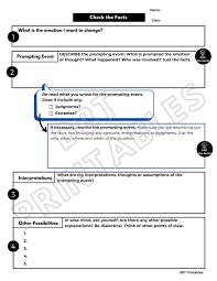 Check The Facts Worksheet Etsy In 2020 Cbt Worksheets Worksheets Dbt