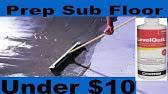 May 06, 2009 · with that amount you could cover, for example, 12 square feet with 1 inch deep of slu. How To Install Levelquik Rs Self Leveling Underlayment Youtube