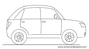 Account Suspended Car Cartoon Drawing Tutorial Car Drawings