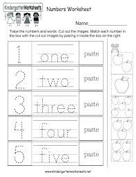 Fun Numbers Activity Worksheet Kindergarten Kids Preschool Activities Worksheets Coloring Sheets Emotions Cut Paste Printable Cutting Preschoolers Sumnermuseumdc Org