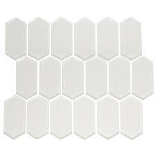 Requestor must have an existing trade relationship with united tile to be approved. Brayden Studio Colombier Stretched Hexagon Pearlescent Random Sized Glass Mosaic Tile Wayfair