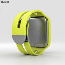 Sony SmartWatch 3 SWR50 Gelb 3D-Modell ...