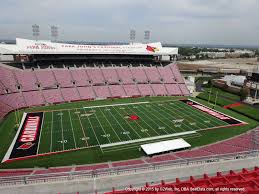 cardinal stadium view from section e9 vivid seats