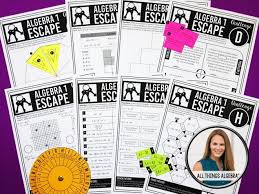 Gina wilson of all things algebra will be teaming up with us and joining us as a regular blogger on this site. End Of Year Review Escape Room Activities Kidcourseskidcourses Com