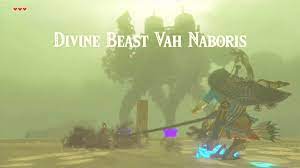 The path to the divine beast vah naboris main quest begins in gerudo town in the far southwest of hyrule. Zelda Informer Ar Twitter 44 Divine Beast Vah Naboris Breath Of The Wild This For Me Was The Hardest Of The Divine Beasts There Were A Lot Of Puzzles And Levels That