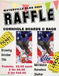 Elks Org Lodge 905 2020 Cornhole Raffle