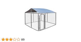 Amazon.com: Giantex 7.5ft x 7.5ft Large Dog Kennel with Roof Cover, Pet Dog  Run House Shade Cage with Roof Cover Backyard Playpen (Dog Kennel+Kennel  Cover) : Pet Supplies