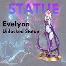 Xayah & rakan statue features. Ready Stock Evelynn Unlocked League Of Legends Wild Rift Lol Official Products Shopee Malaysia