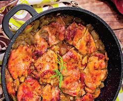 Pulpe de pui picante la cuptor cu usturoi si ceapa. Pulpe De Pui La Cuptor Retete Practice