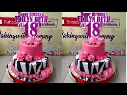 You want it to be instagrammably cute, but not so cute that it breaks your heart when said. Debut Cake Easy Tutorial Youtube