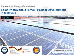 Malaysia policy and regulatory overview. Re Guideline On Solar Photovoltaic Small Project Development In Malaysia Asean German Energy Programme Agep Asean German Energy Programme Agep Sustainable Energy For Asean