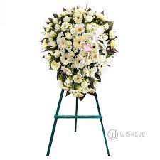 And with a florist as reliable as arena, flowers delivery from. Roses Gerberas Funeral Standing Wreath Wishque Sri Lanka S Premium Online Shop Send Gifts To Sri Lanka