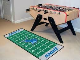 Detroit Lions Football Field Runner Sports Fans Plus Floor Runners Floor Rugs Rug Runner