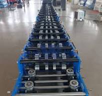 Metal Poultry Feeding Trough Roll Forming Machine Galvanized Steel Rain  Collecting Former Making Machine