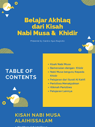 Tujuan tertentu, nabi khidir sebagai. Kisah Nabi Musa Belajar Dengan Nabi Khidir Pinjaman Lif Co Id